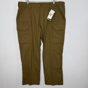 First Tactical Pants Mens 40x34 Coyote Brown V2 Tactical Cargo Teflon Ripstop